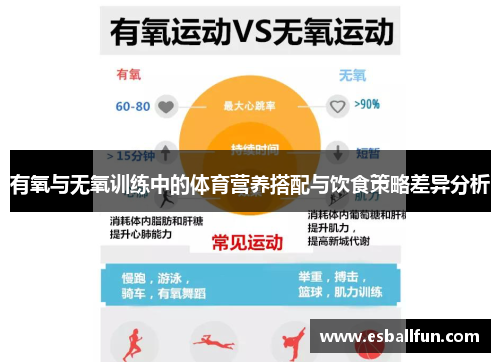 有氧与无氧训练中的体育营养搭配与饮食策略差异分析