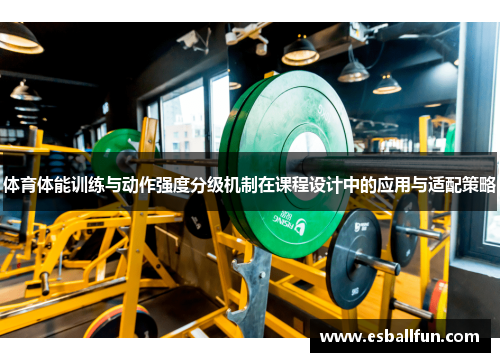 体育体能训练与动作强度分级机制在课程设计中的应用与适配策略